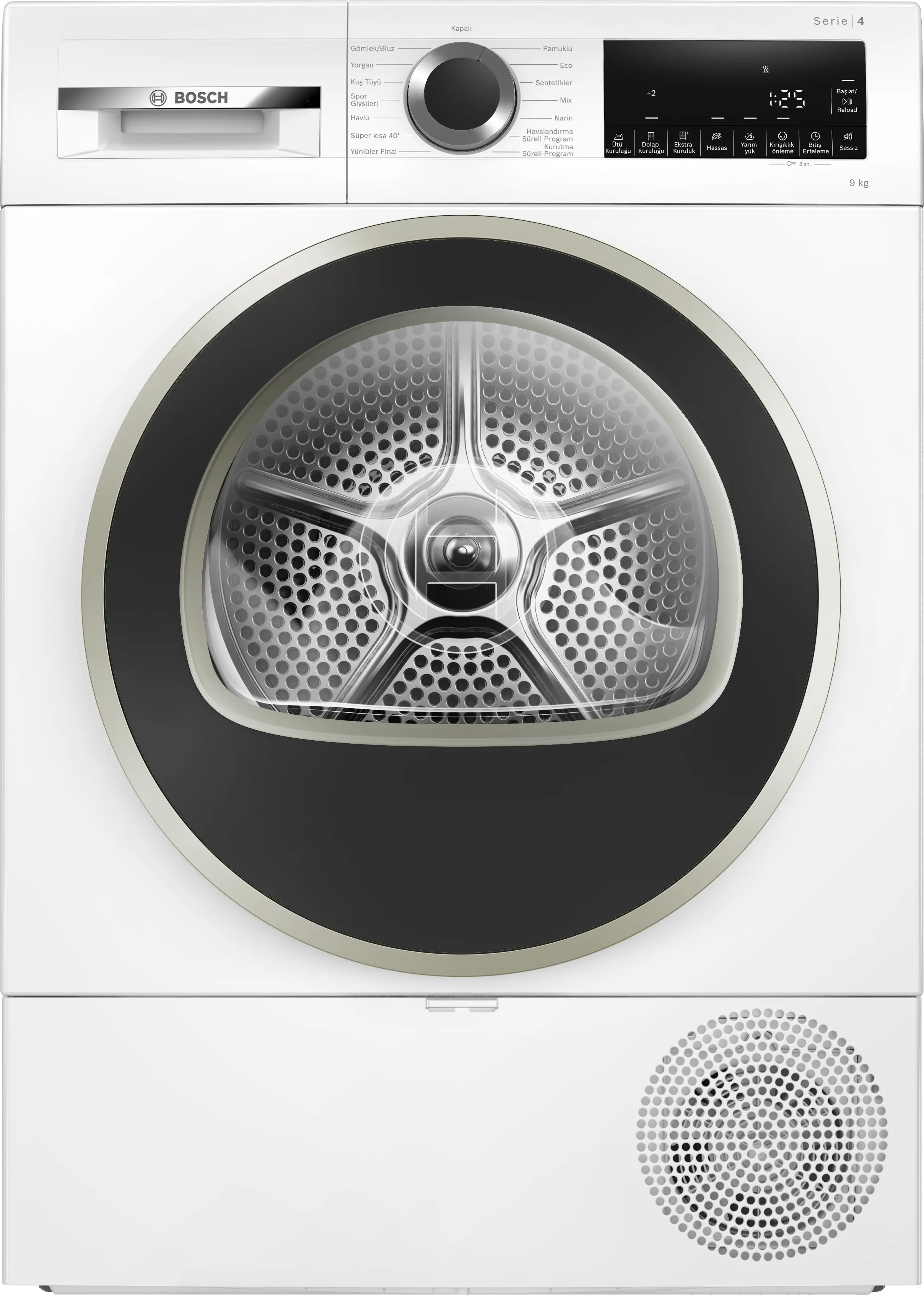 Serie Serie 4 Isı Pompalı Kurutma Makinesi 9 kg WQA24201TR